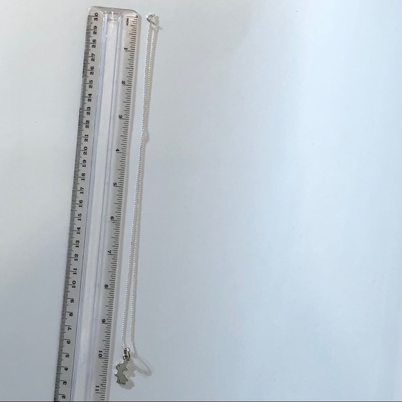 Rabbit Earrings and Necklace 950 Silver for Girls - Picture 5 of 10